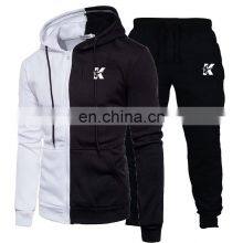 Manufacturer Wholesale Fashion Trend Men's Loose Sports Hooded Pullover Suit S-5XL thumbnail-1