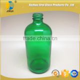 500ml round green glass boston bottle