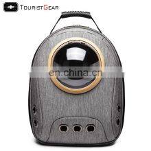 Animal carrier pet backpack bubble dome traveler animal backpack multi-pore waterproof backpack