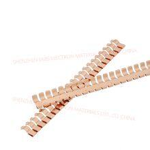 BeCu EMI Strip EMI BeCu Spring SMD Gold Spring Clip-On Longitudinal Grounding Strip Has A High CycleTime thumbnail-2