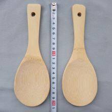 Wholesale Bamboo Spoon Big Bambu Spoon for Rice Paddle From China Twinkle Bamboo thumbnail-1