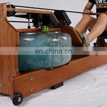 Gym Equipment Water Rowing Machine Water Rower Wood Water Rower Rowing Club thumbnail-3