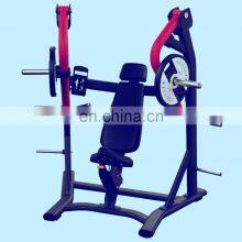 Shandong Plate Dezhou Fitness Gym Incline Chest Press With Weight Plate Commercial Fitness Gym Fitness Equipment Free Weights thumbnail-1