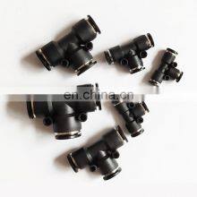 MPE-4 6 8 10 12 16 T Plastic Three-way Quick-connect PE Pneumatic Parts Joint Pipe Fitting thumbnail-5