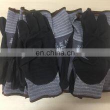 15 Gauge Nylon Wrapped Spandex Micro Foam Nitrile Coated Garden Work Gloves thumbnail-5