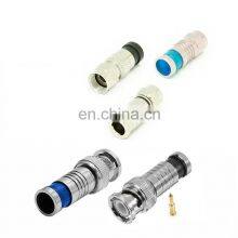 Best Price Compression F Type Coaxial RG6 /RG59 Conector