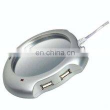 Electric Powered Cup Warmer Heater Pad Coffee Tea Milk Mug Us Plug