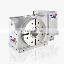 AR170 series powerful pneumatic brake right side motor tjr 4th fourth axis cnc rotary table