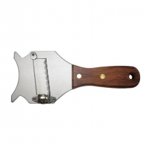 Adjustable Stainless Steel Truffles Shaver Cheese Slicer Chocolate Shaver With Wood Handle for Kitchen thumbnail-2