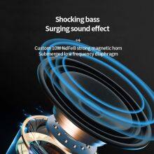 High Capacity Mini Portable RGB LED Light Colorful Bluetooth Party Hifi Sound Wireless Speaker thumbnail-5