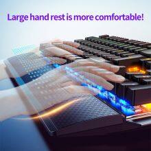 New Upgrade Multi-function Knob Version Professional K100 Gaming Mechanical Keyboard Computer Multimedia Keys Keyboard thumbnail-3