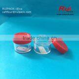 Mini Cosmetic Cream Jar, Clear Facial Cream Jar, Plastic Jar 10ml 15ml 20ml thumbnail-1