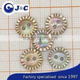 Flower Shape Sea Shell Pearl of Mother Studs thumbnail-2