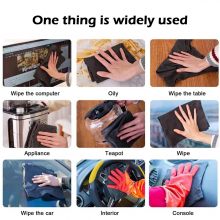 Reusable Magic Microfiber Cleaning Cloth Thickened Microfiber Streak Free Miracle All Purpose Towels for Kitchens, Glass, Cars thumbnail-5