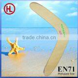 High Quality Promotional Wooden Boomerang With Logo