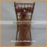 C147G Silver Gray Wedding Cheap Chair Covers Chair Sashes thumbnail-4