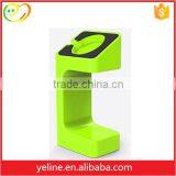 Fashion bright color vertical display holder for Apple Watch Charging & Stand