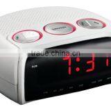 Customised Design PLL Dual Alarms Light Rim Clock Radio thumbnail-2