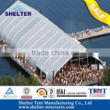 Good Quality huge Curved Exhibition Tent for outoor event activity holding 1000 people
