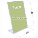 2015 A3 A4 A5 A6 A7 Acrylic Poster Menu Holder Perspex Leaflet Display Stands Quality Choice