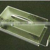 Acrylic Toilet Tissue Holder,acrylic Tissue Holder/box QCY-TB-8