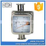 Chemical Variable Metallc Tube Digital Clamp Rotameter