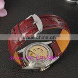New Casual Fashion Watch WINNER Women Automatic Mechanical Watch Leather Strap Dress Watches For Ladies Best Gift Wristwatches thumbnail-6