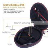 for LG Bluetooth Headphones for Smatree Bluetooth Headphone Power-Case S100 PU Leather Compact Case With Built-in Power Bank