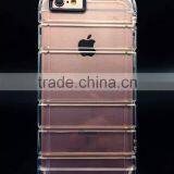 Transparent Clear Silicone Slim Gel TPU Case and Screen Protector for IPhone 6S Plus thumbnail-4