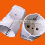 Europe Style Female Socket Plug With Grounding (P8061)