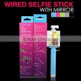 New Products 2015 Innovative Product Mini Monopod Selfie Stick Instructions For Mobile Phone