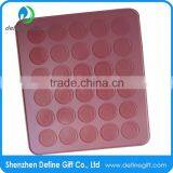 FDA BPA Free 30 Circles Small Size Round Silicone Macaron Baking Mat thumbnail-3