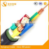 Cu conductor, XLPE insulated. PVC sheathed electric cable 4*50