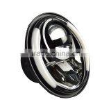 7" Motorcycle 30w H4 Hi/Low LED Headlight W/ Amber LED Turn Signal Lamp Fits Harley Jeep JK CG125 Cafe Racer Bobber thumbnail-3