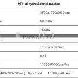 QT8-15 Full Automatic Block Making Machine,price Concrete Block Machine Have Office,brick Making Machine thumbnail-2