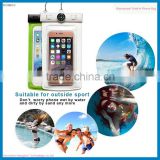 Top sale waterproof smartphone pouch for All screen phones for diving swimming waterproof bag