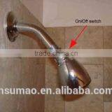 Guest Supply Deluxe Shower Head With On/off Switch thumbnail-3
