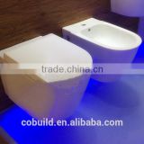 4"draining hole toilet Closet Ceramic toilet bowl Siphonic One-piece Toilet