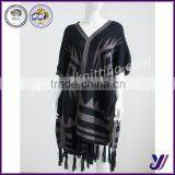 Factory Hot Sale Woman Knitted Shawl Pashmina Scarf Shawls (accept the Design Draft) thumbnail-1