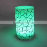 wholesale luxury turtle shell printing plastic multicolor candle led