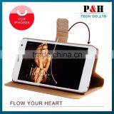 Golden Leather Wallet Case for Iphone 6 Wallet Case thumbnail-5