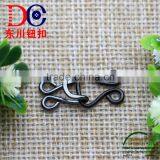Zinc Alloy Material Metal Hook for Shirt Cheongsam Accoessory