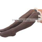 2015 Autumn and Winter Lace Button Cotton Socks Knee-high Boots Socks Quality Choice thumbnail-5