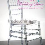 Plastic chairs outdoor stackable chiavari tiffiny chair
