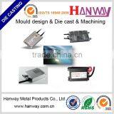 China Manufacture OEM Aluminum Die Casting Automotive Led Headlight Enclosure, Rearview Bracket,HID Ballast Housing thumbnail-5