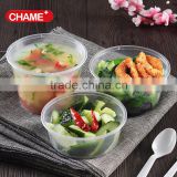 wholesale disposable plastic soup bowl with lid, cheap soup bowl, hot sale cheap plastic soup bowl