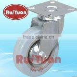Well and High Quality Control Gray Rubber Swivel Caster thumbnail-1