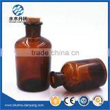 500ml Amber Narrow Mouth Glass Reagent Bottle for Lab
