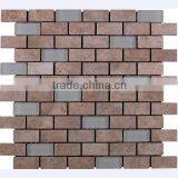 SKY-M033 Cube 3D Decorative Wall Marble Mosaic Tile thumbnail-1