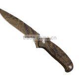 Plastic Handle Camo Hunting Knife